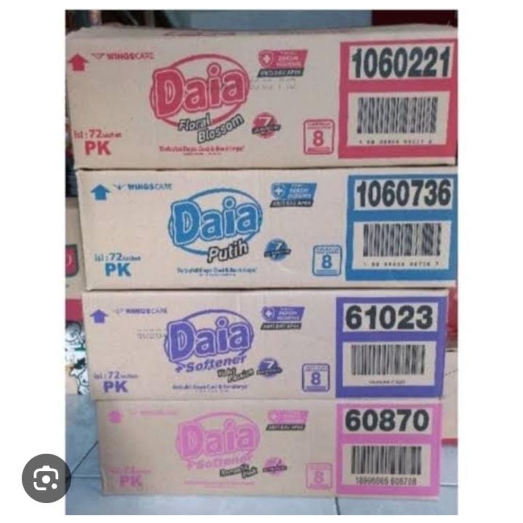 Daia renceng 1dus isi 12 renceng