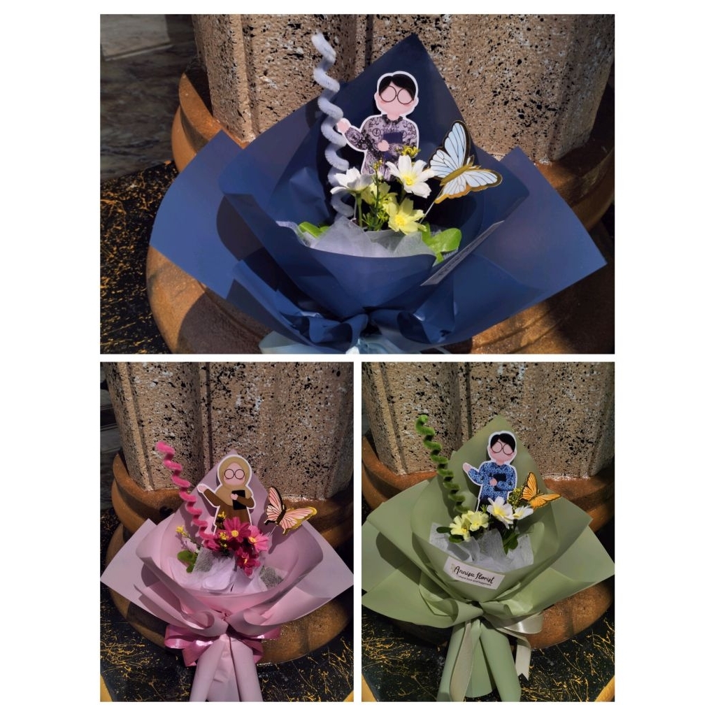 BUKET HARI GURU/BUKET TOPPER HARI GURU/BUKET TOPPER GURU