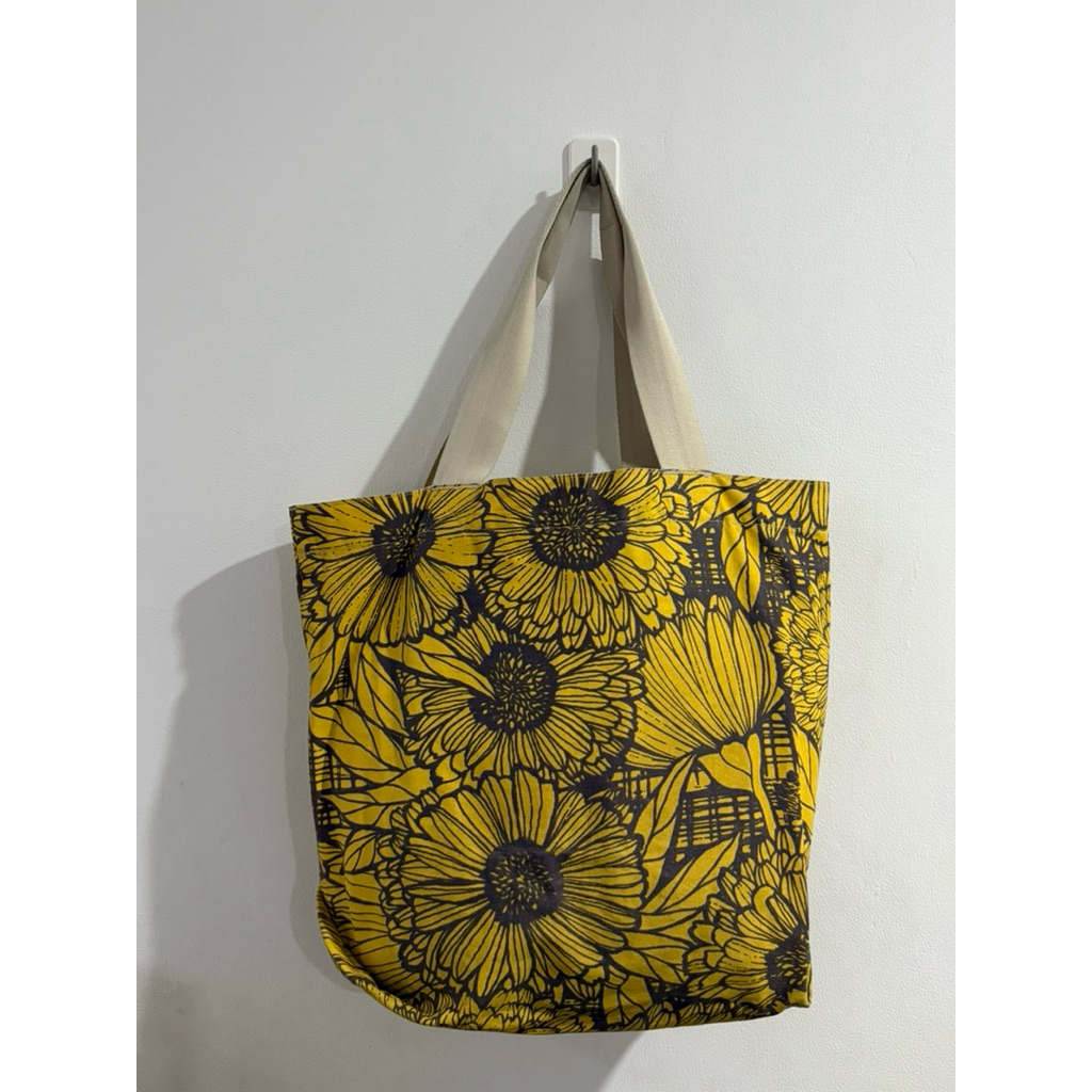 Tulisan Vintage Tote bag Sunflower