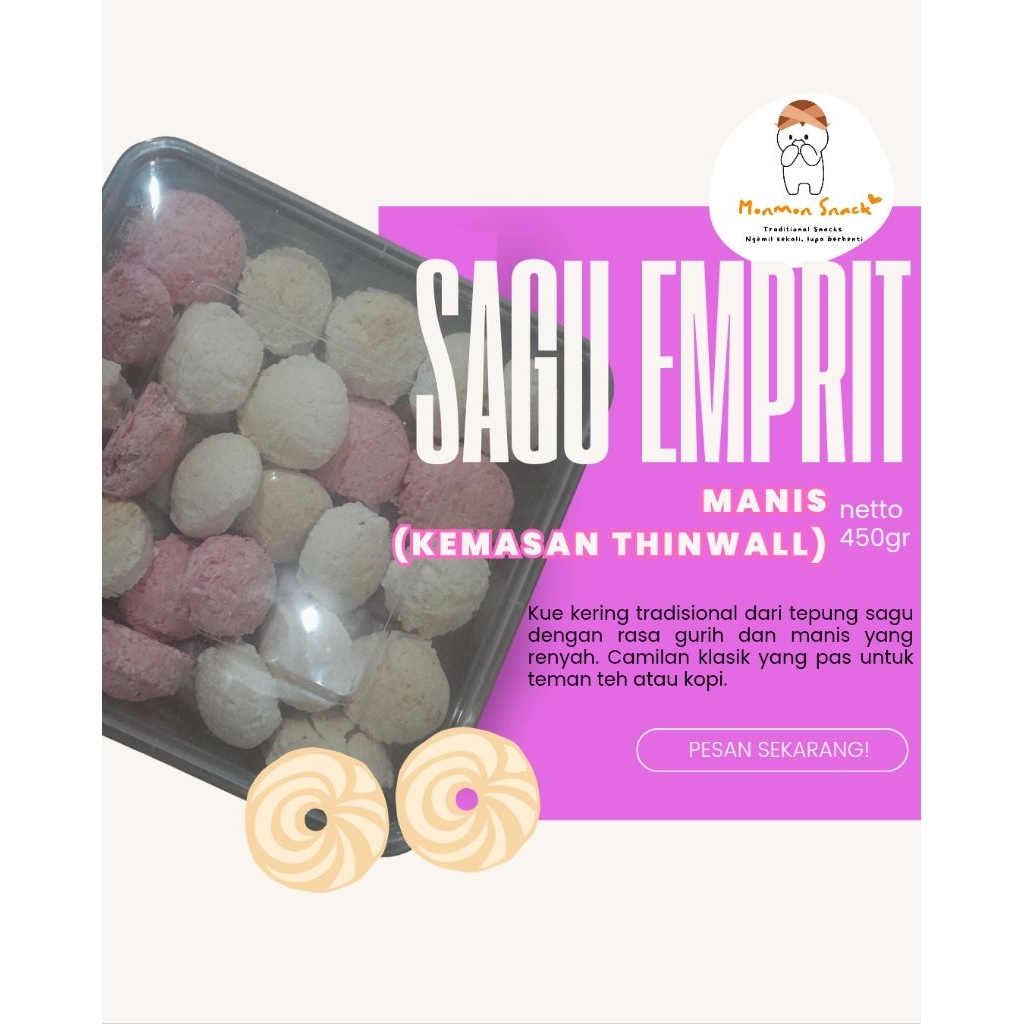 Kue Sagu Emprit / Kue Sagu