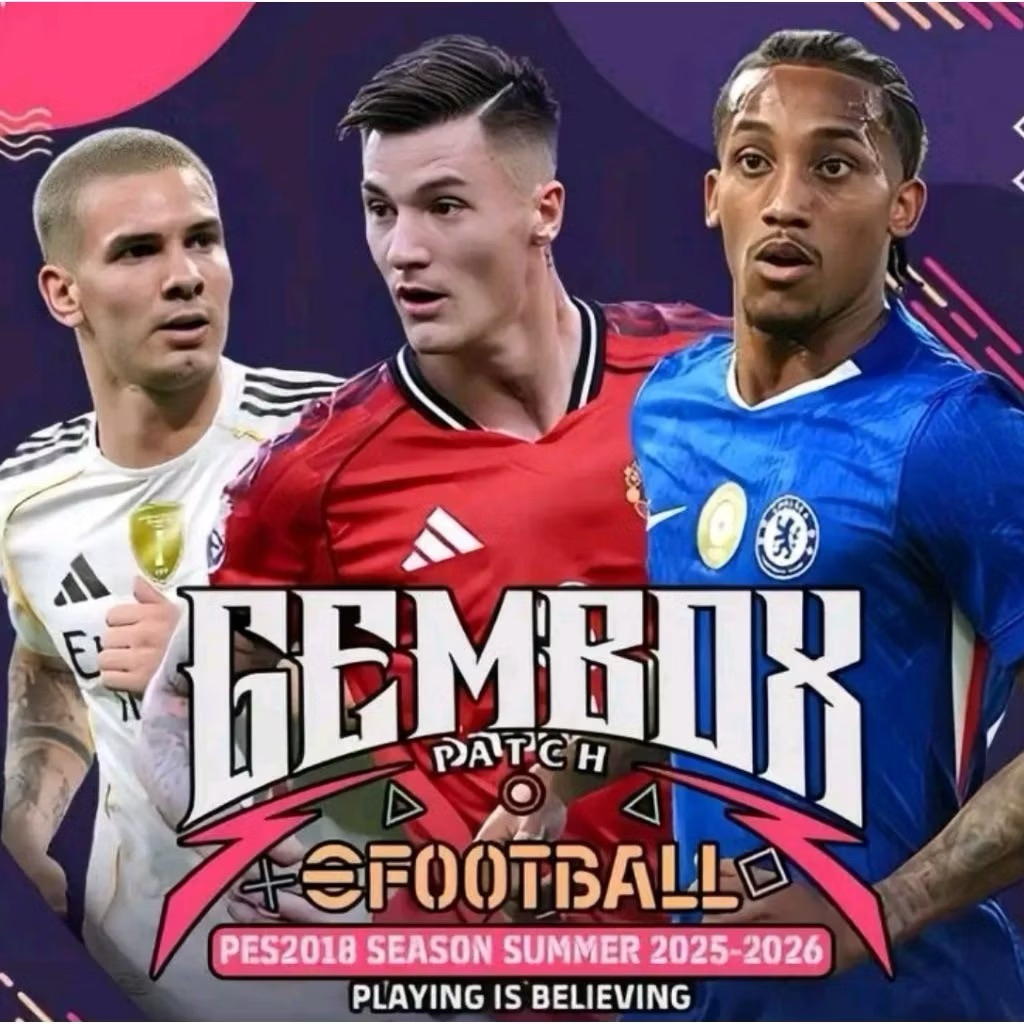 GEMBOX PATCH PES 2025/2026 UPDATE PALING BARU