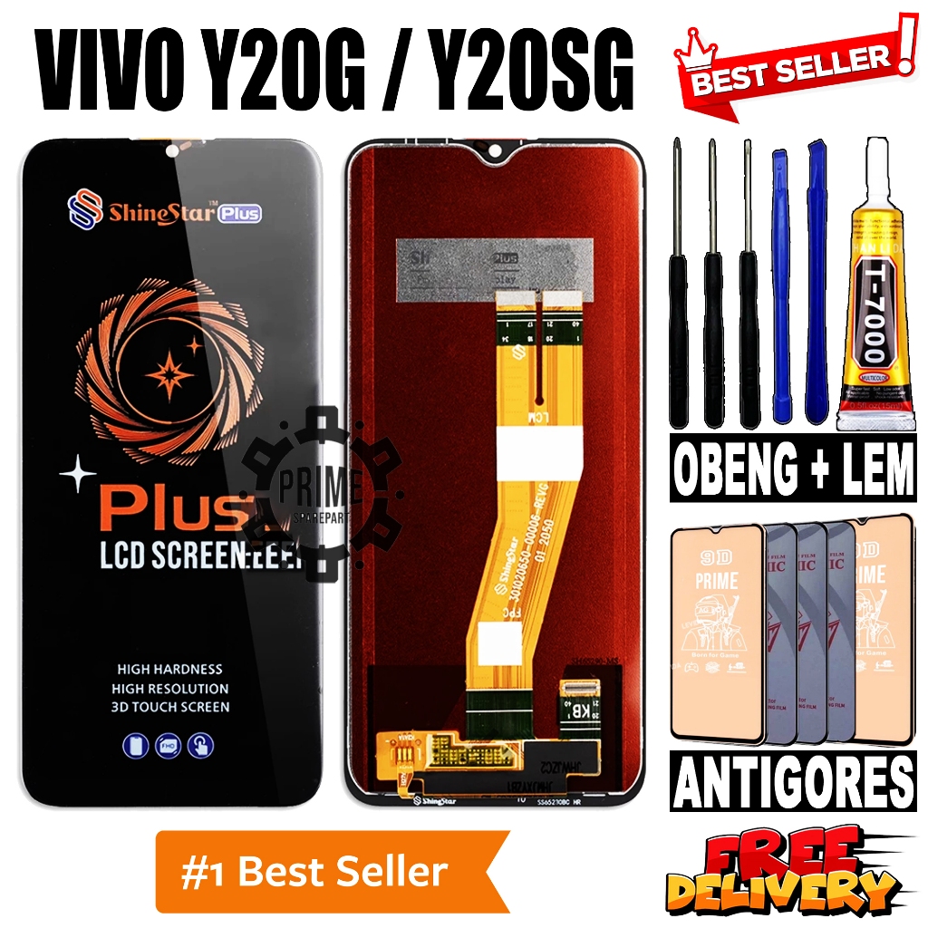 LCD TOUCHSCREEN VIVO Y20G / Y20SG ORIGINAL SHINESTAR LCD VIVO Y20G / Y20SG FULLSET