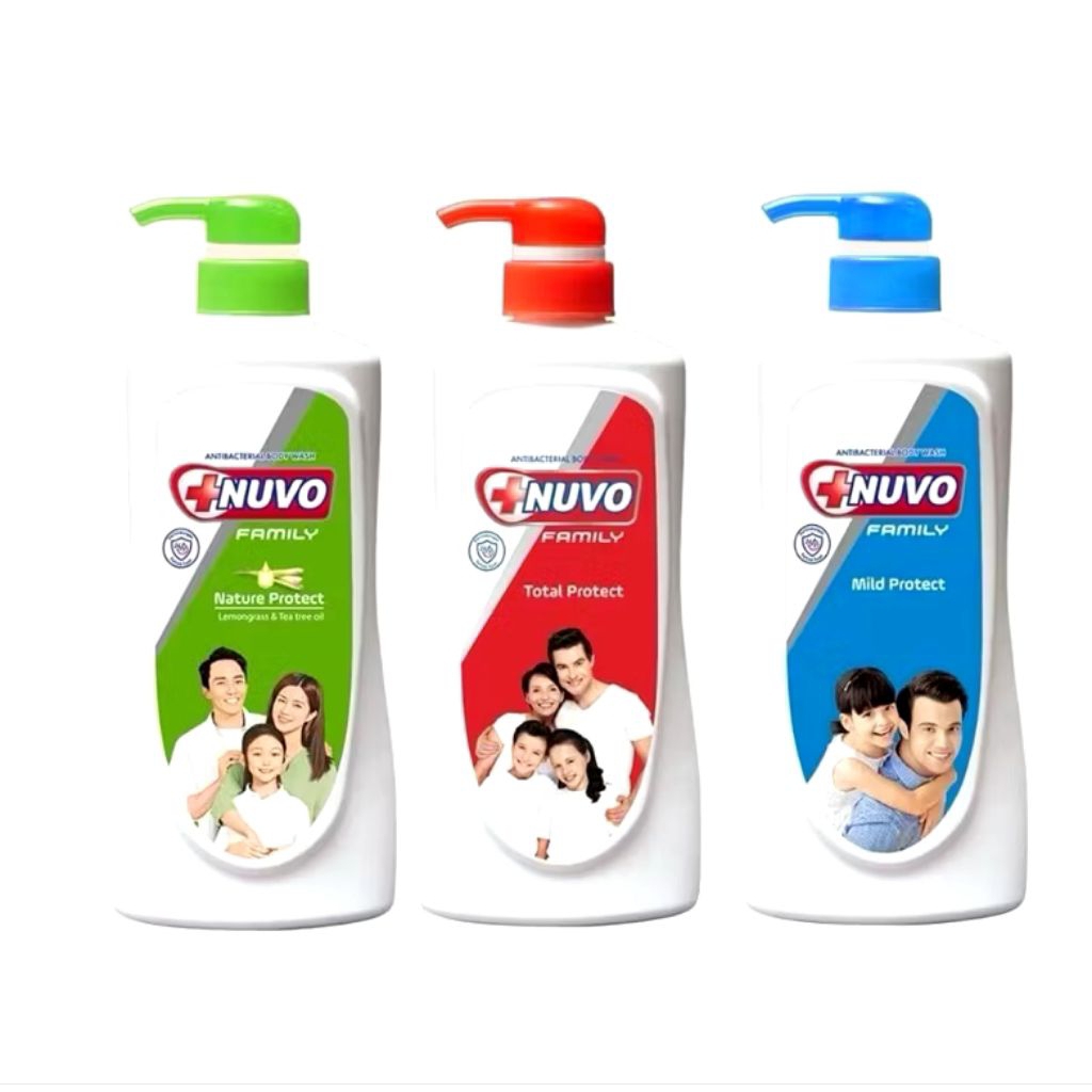 Nuvo Family Sabun Mandi Cair Botol Pump 550ml