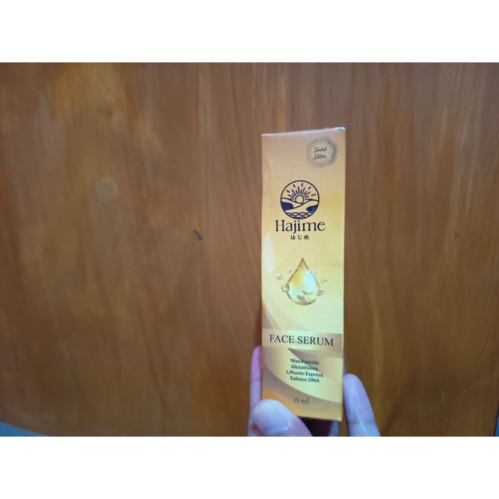 serum wajah hajime limited with dna salmon