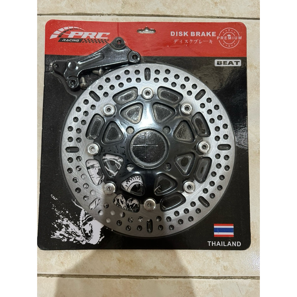 Piringan Cakram Variasi Depan 4 lobang - Disc Brake Depan Lebar Plus Breket Floating Ukuran 260mm Be