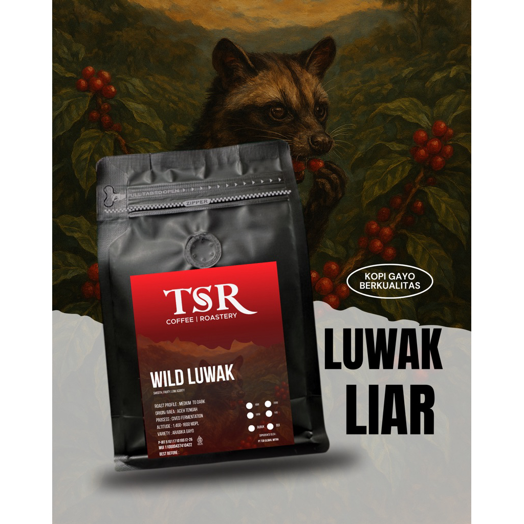 KOPI ARABICA GAYO ACEH WILD LUWAK Original