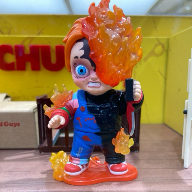 figure pop mart chucky selected flame chucky show time original