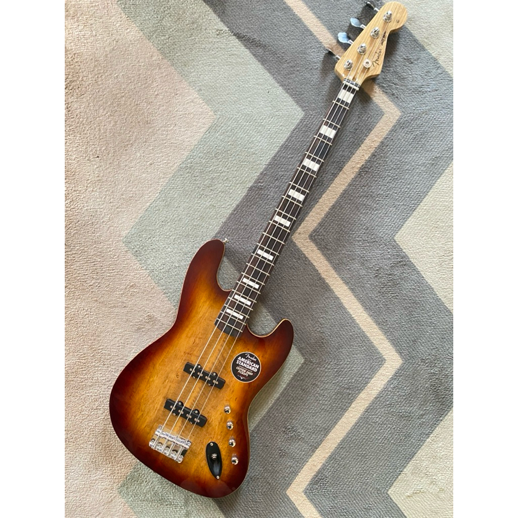 bass fender aerodyne custom preamp aktif