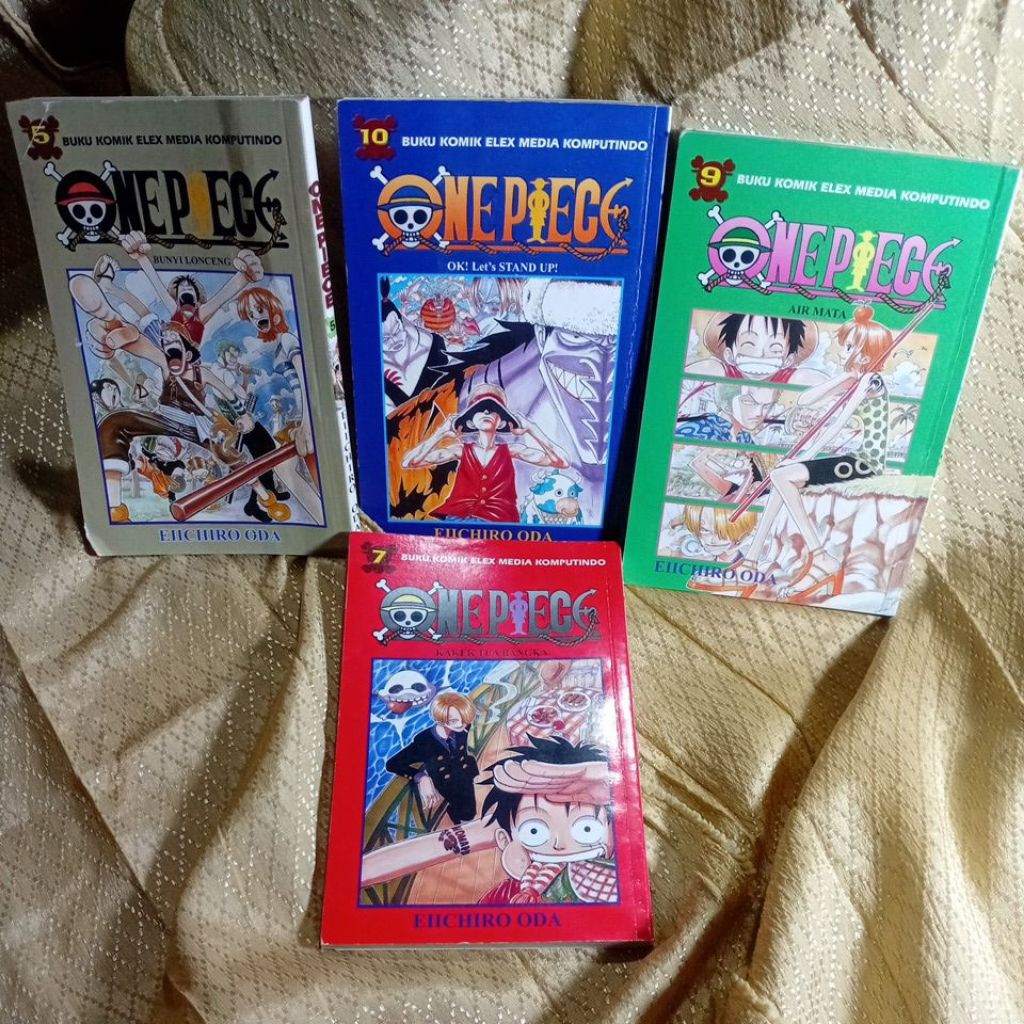 komik onepiece,cabutan harga satuan,buku baik used seken bekas preloved original