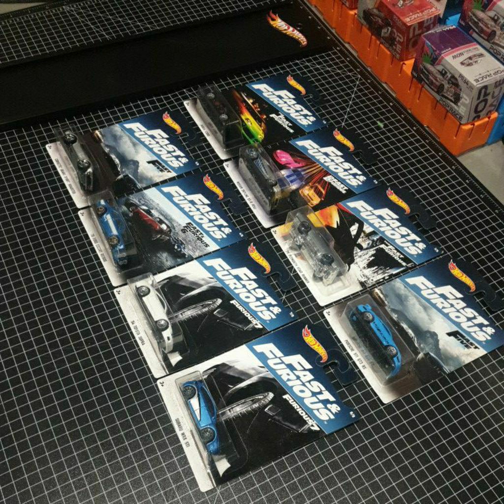 Hotwheels The Fast & Furious set series