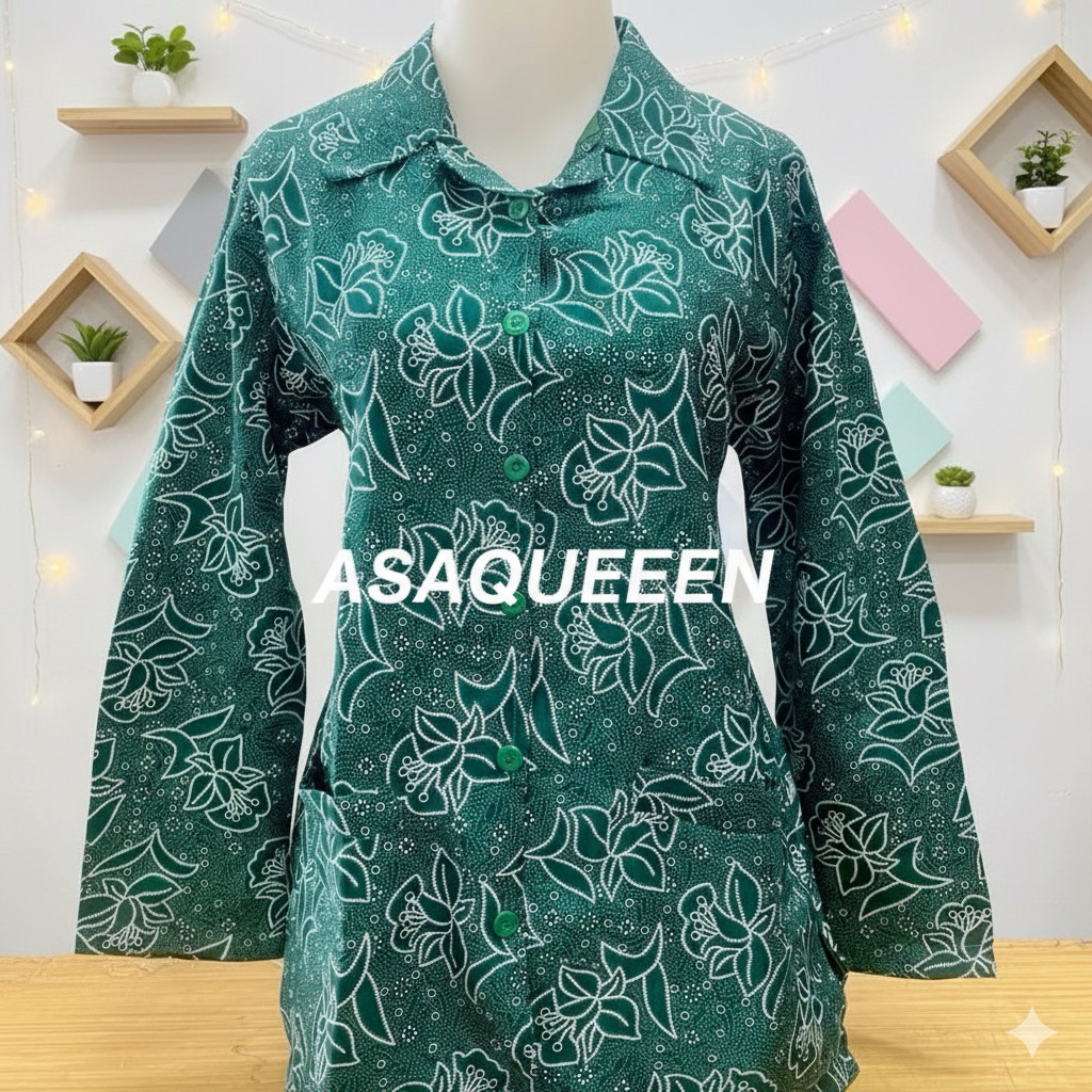 SRAGAM BATIK PKK RESMI PREMIUM ORI | SERAGAM PKK NASIONAL DURING | ATASAN BATIK PKK WANITA | BAJU BA