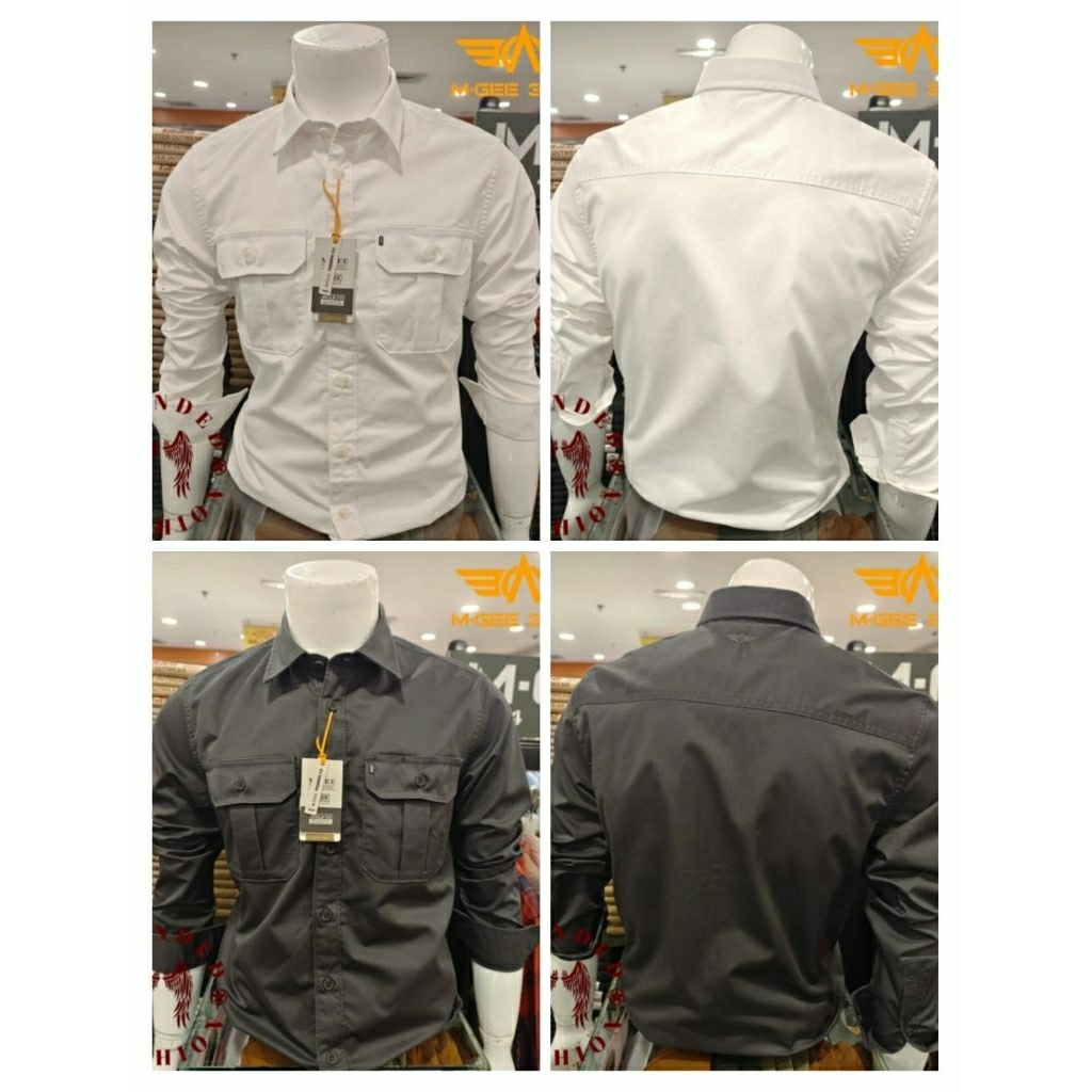 KEMEJA FIELD C003 / MGEE / MGG STORE