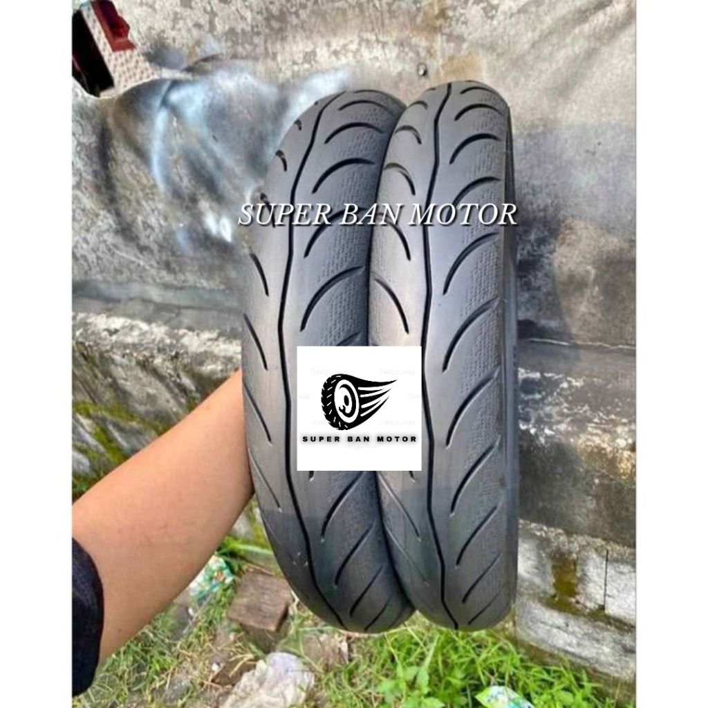 sepasang ban maxxis ring 14 ukuran 80/90 100/80