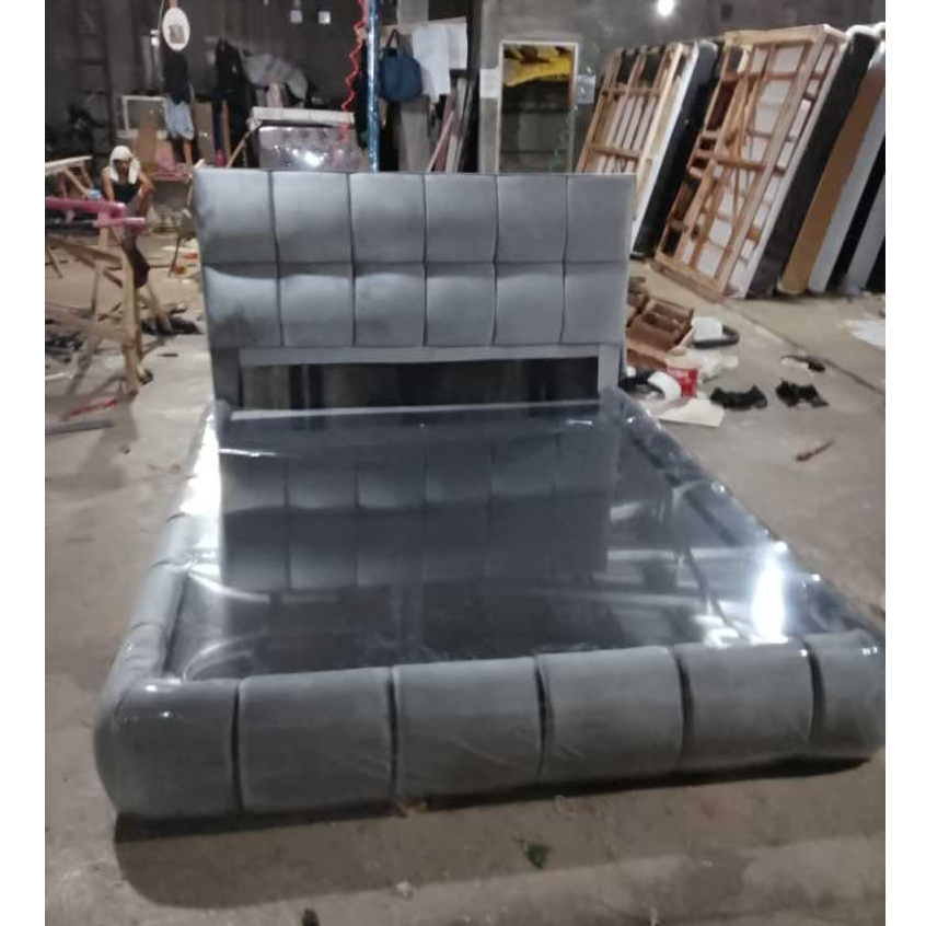 Dipan Divan Tempat Tidur Kolam Aloha Bahan Bludru by Jelita