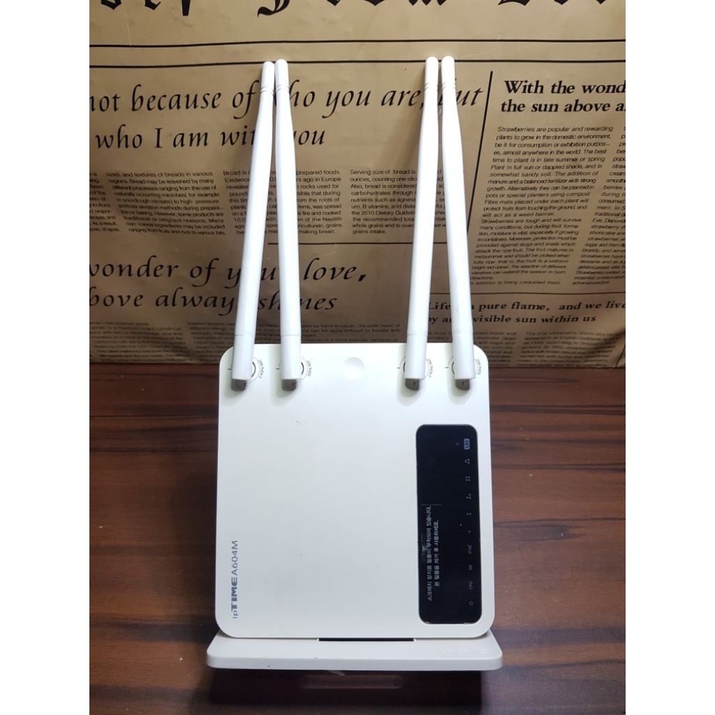 ROUTER IPTIME A604M TESS NORMAL UNIT+ADAPTOR