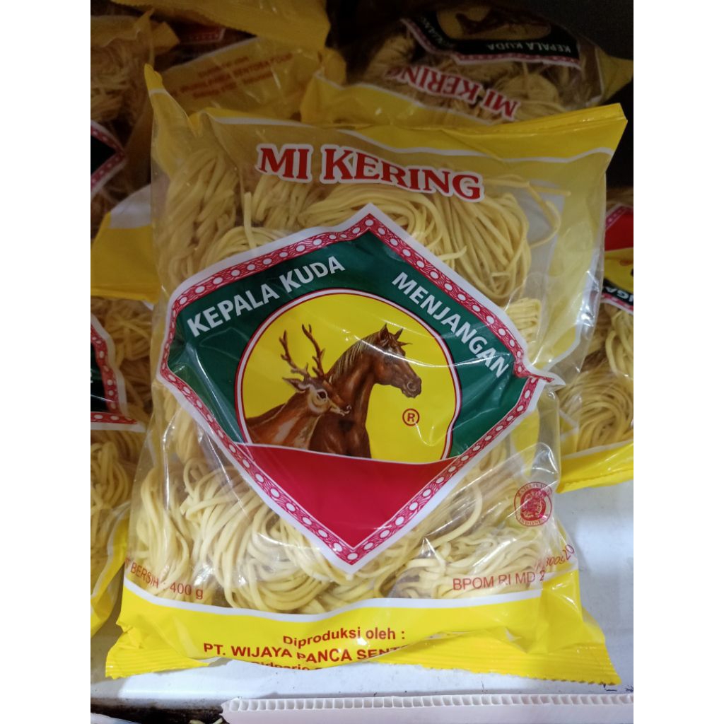 mie kering kepala kuda menjangan 400gr
