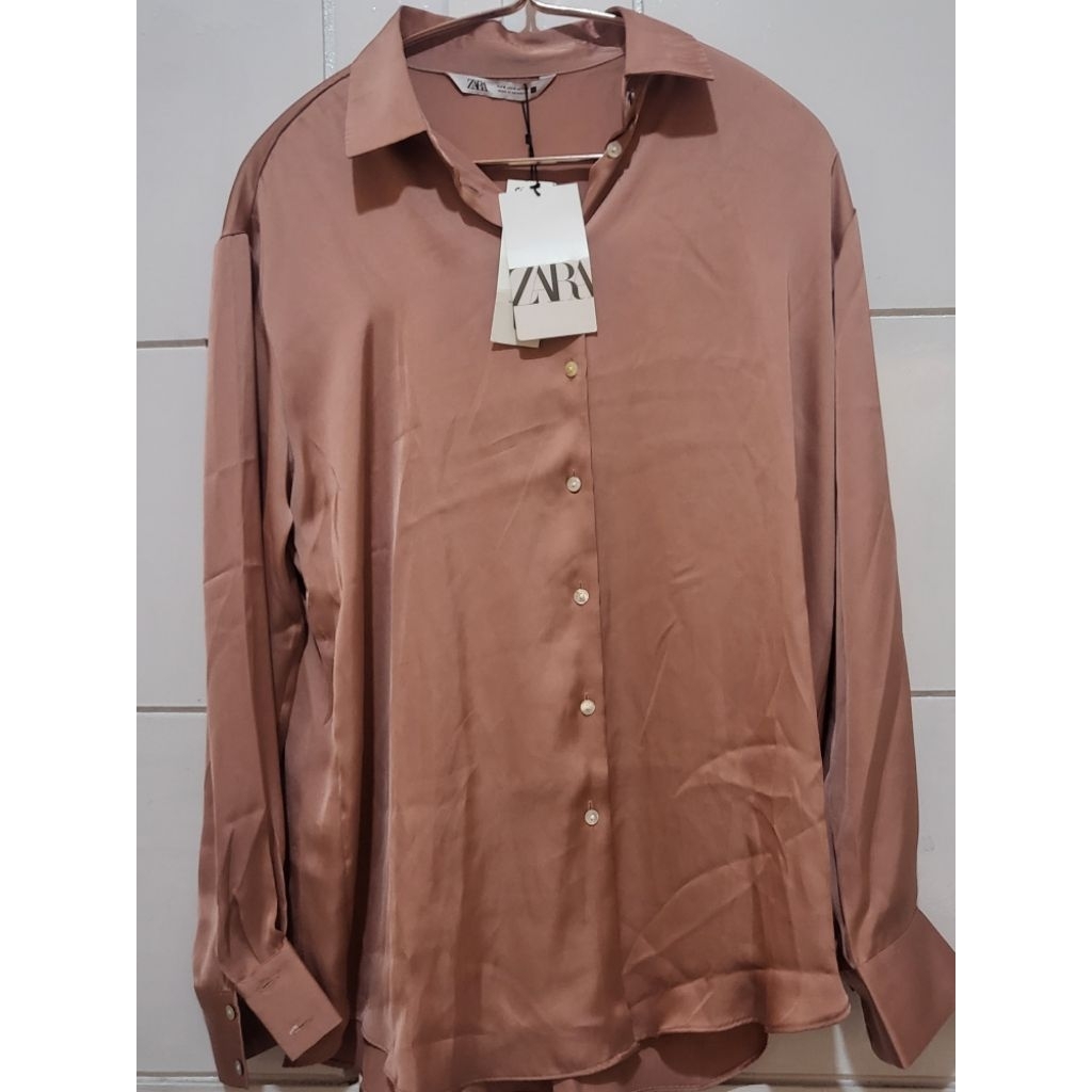 PL KEMEJA ZARA SATIN