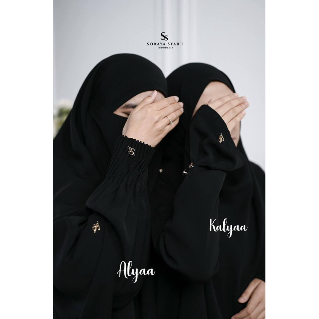 prewash - never been used fk alya kalya soraya syari black medium