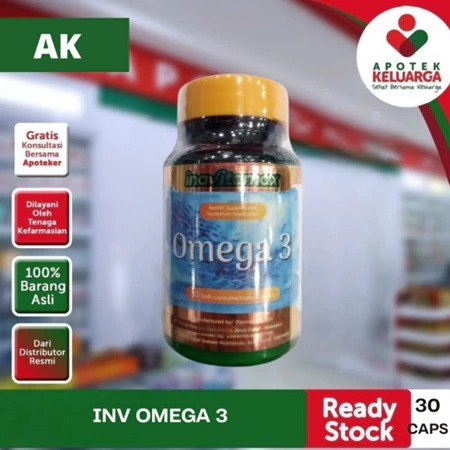 Inavitamax Omega 3 30 Caps Kesehatan Darah