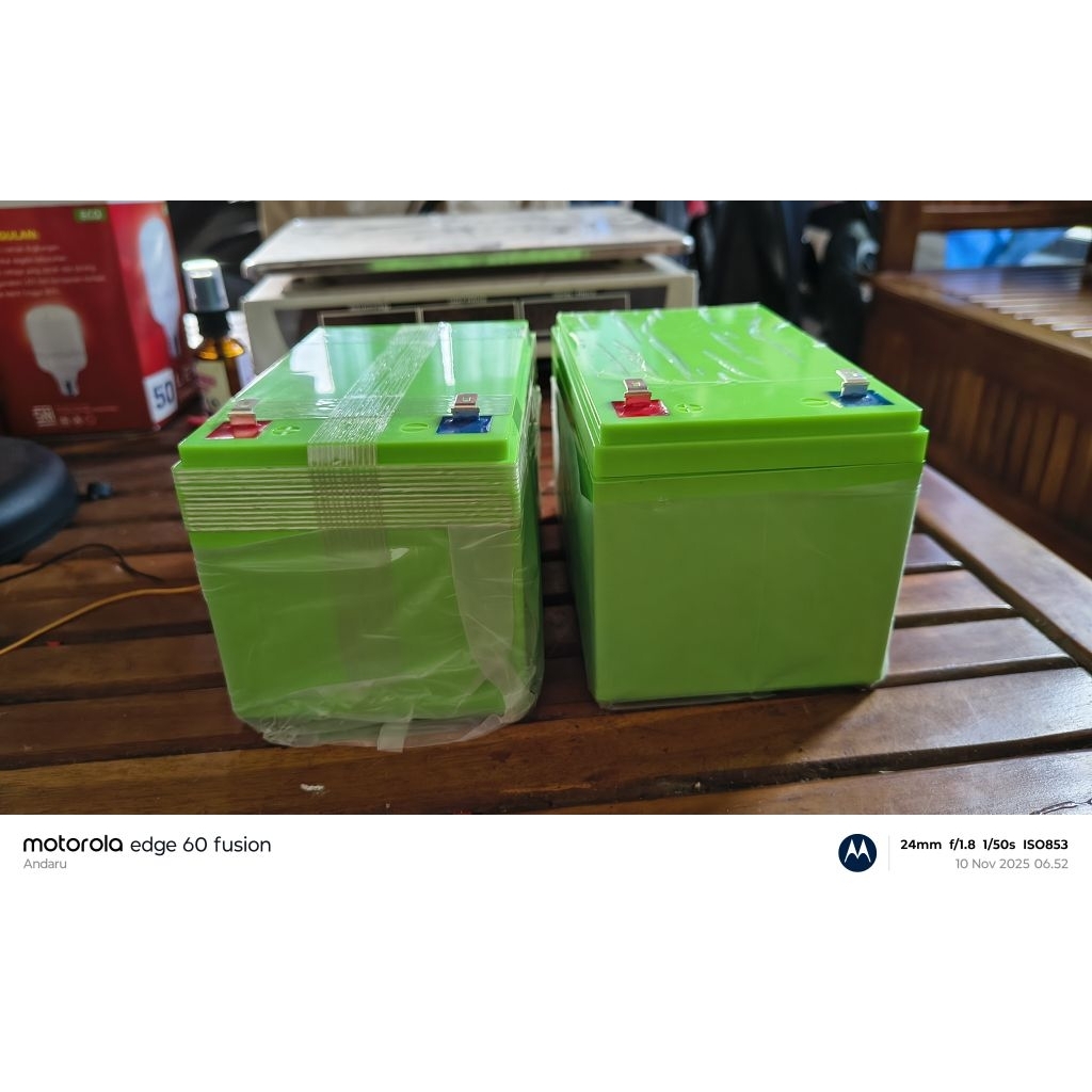 Baterai Aki Sprayer Lithium Ferophospat Baterai Lifepo4 15ah + BMS