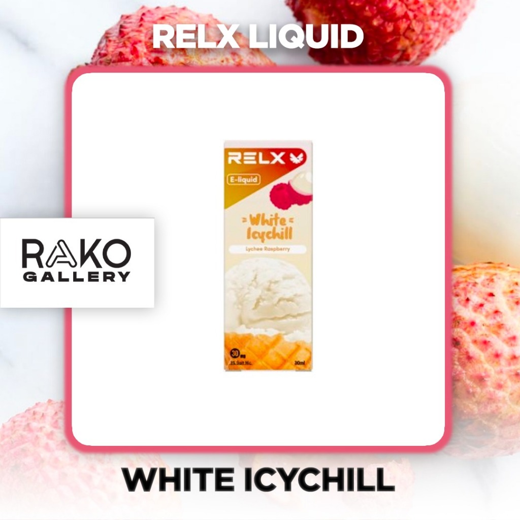 RELX E-liquid Salt Nic 30ml White Icychill