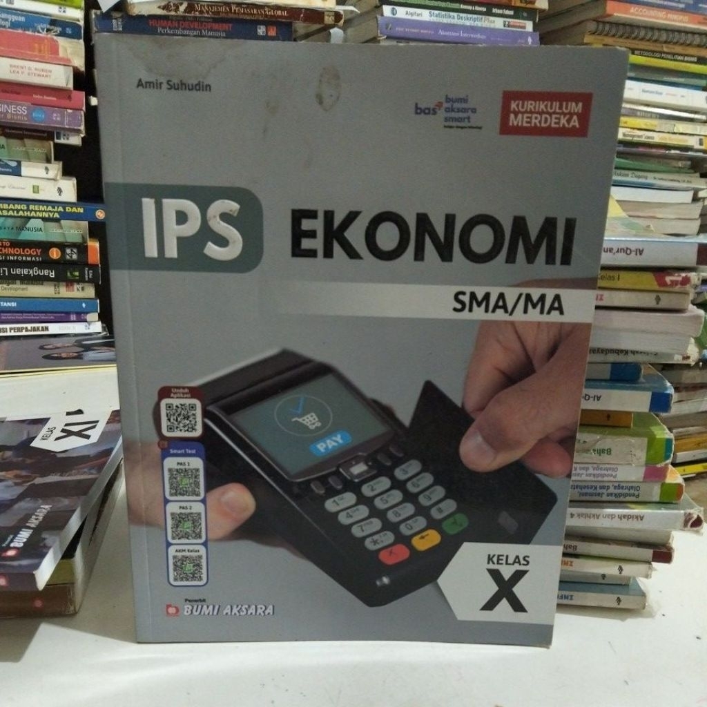 buku IPS Ekonomi SMA kelas 1-10 penerbit bumi aksara