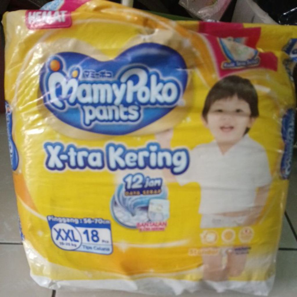 Repack PAMPERS MAMYPOKO XTRA KERING uk XXL