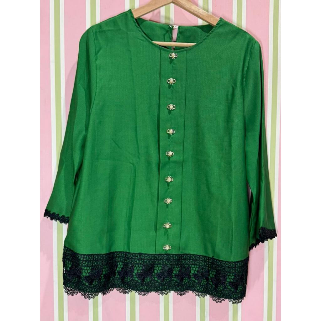 Baju Blouse Wanita Renda | Baju Kondangan | Kebaya Simple (preloved)