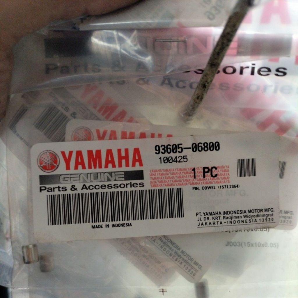 • YAMAHA PIN DOWEL NOKEN 93605-06800