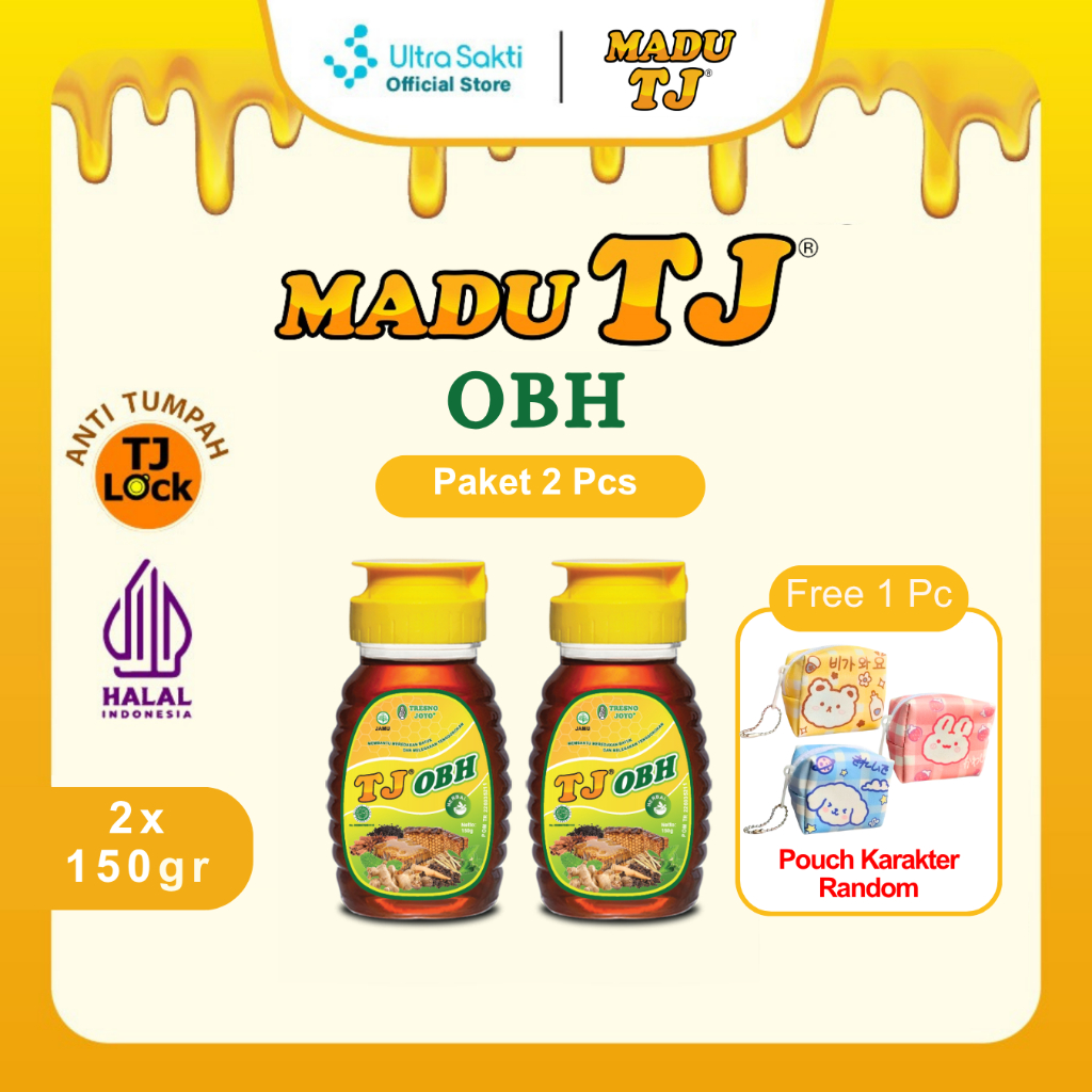 TJ OBH 150gr - Obat Batuk Herbal Plus Madu