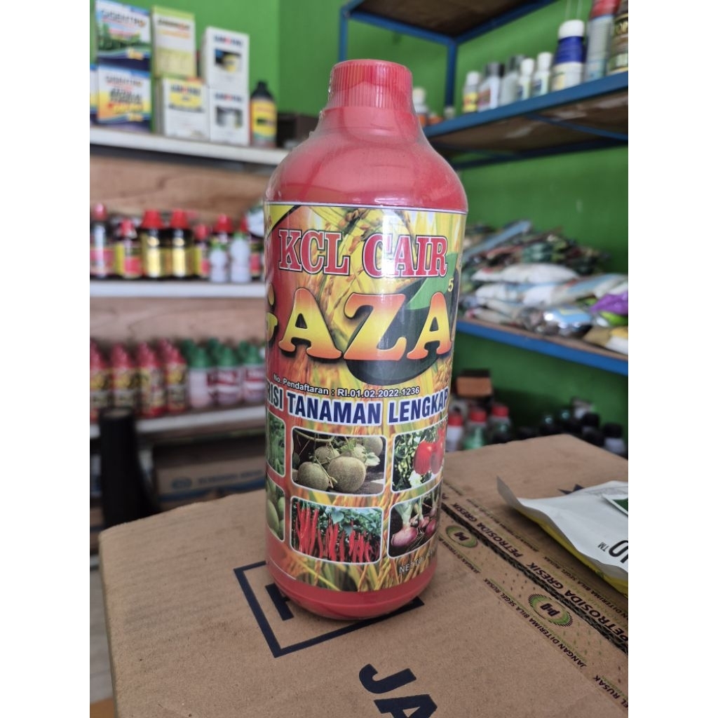 PUPUK KCL CAIR GAZA Kemasan 1KG