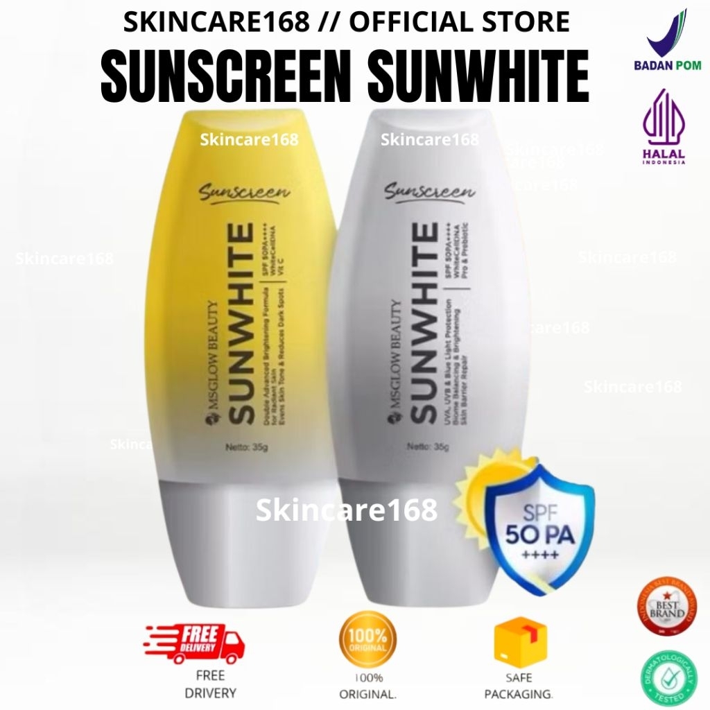 MS GLOW ADVANCE SUNWHITE SPF 50PA++ MS GLOW / SUNSCREEN MS GLOW