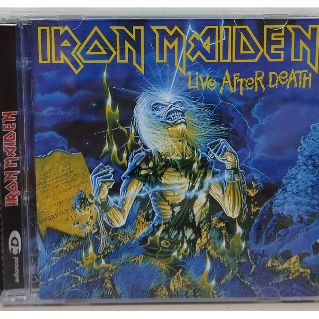 CD Iron Maiden Live After Death 2CD Original