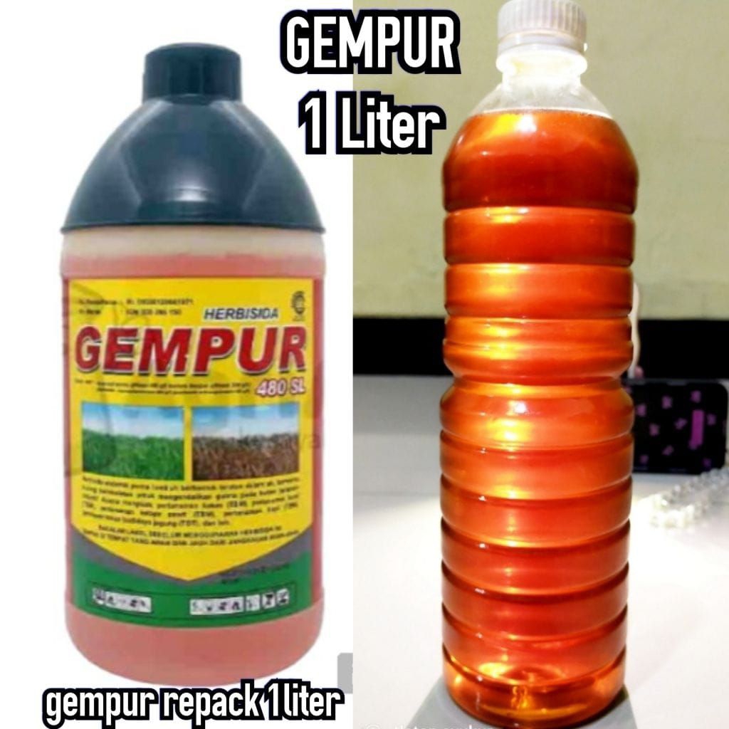 OBAT RUMPUT GEMPUR 1 liter mujarab - racun rumput gempur 1 Literr