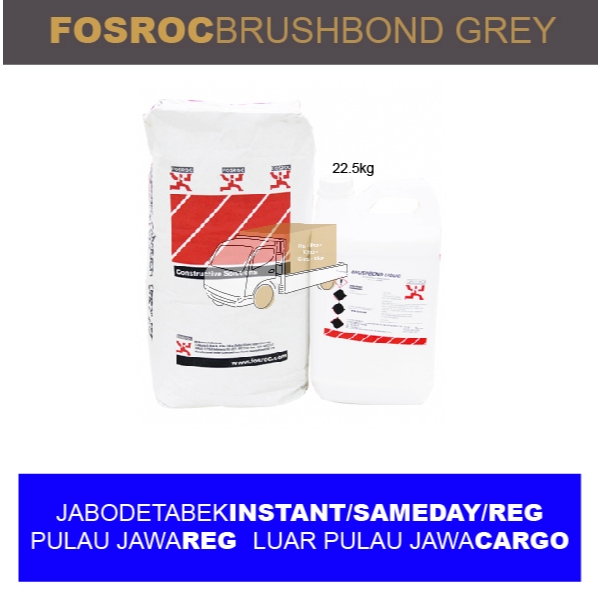 FOSROC Brushbond Grey / Waterproofing 22.5 Kg / set