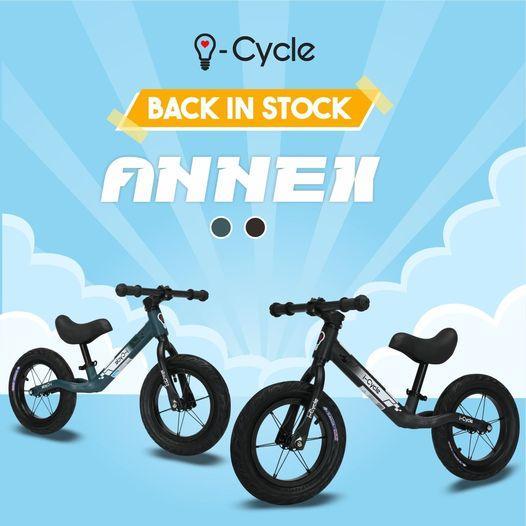SEPEDA ANAK PUSHBIKE PUSH BALANCE BIKE I-CYCLE ANNEX