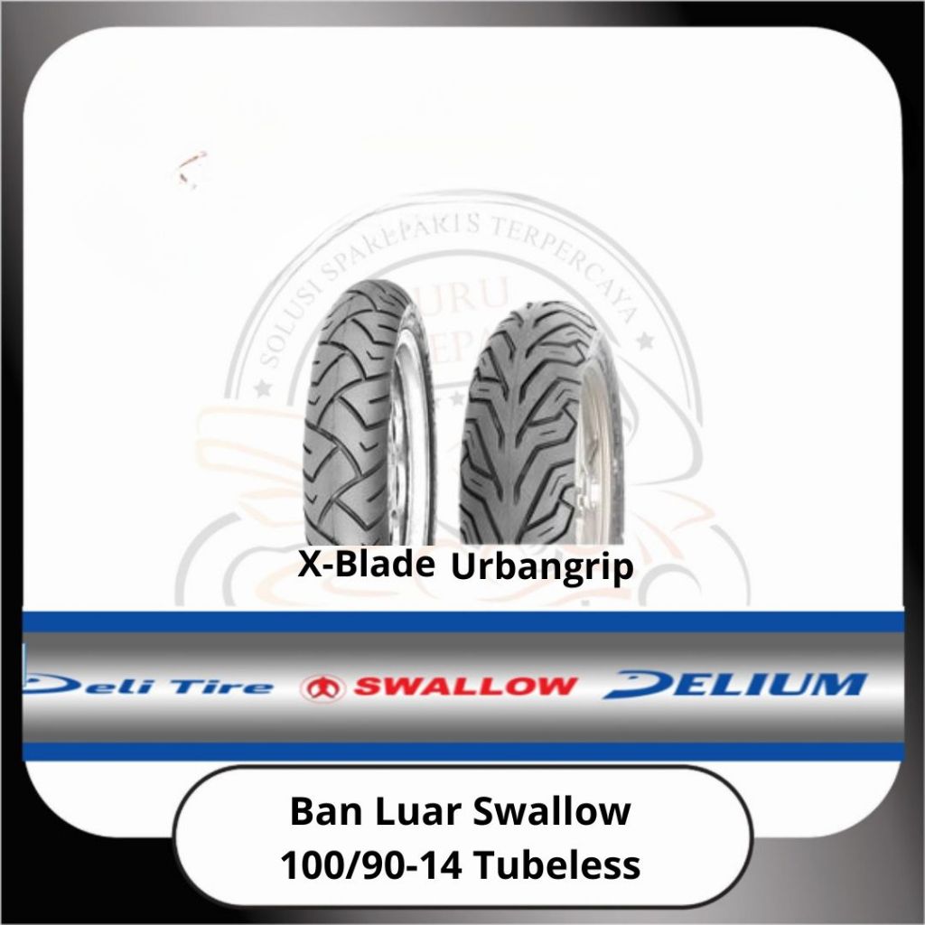 Ban Luar Swallow Tubeless 100/90-14