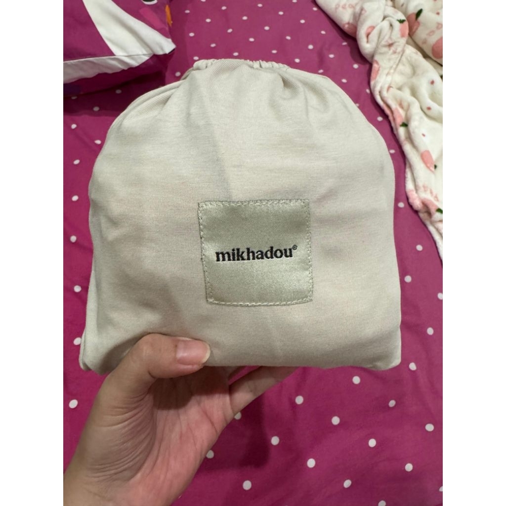 Preloved Gendongan Mikhadou Bloom Wrap Oat Instant Wrap