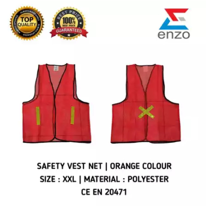 Rompi Jaring Rompi Safety Safety Vest ENZO Rompi Safety Jaring Safety Vest Proyek