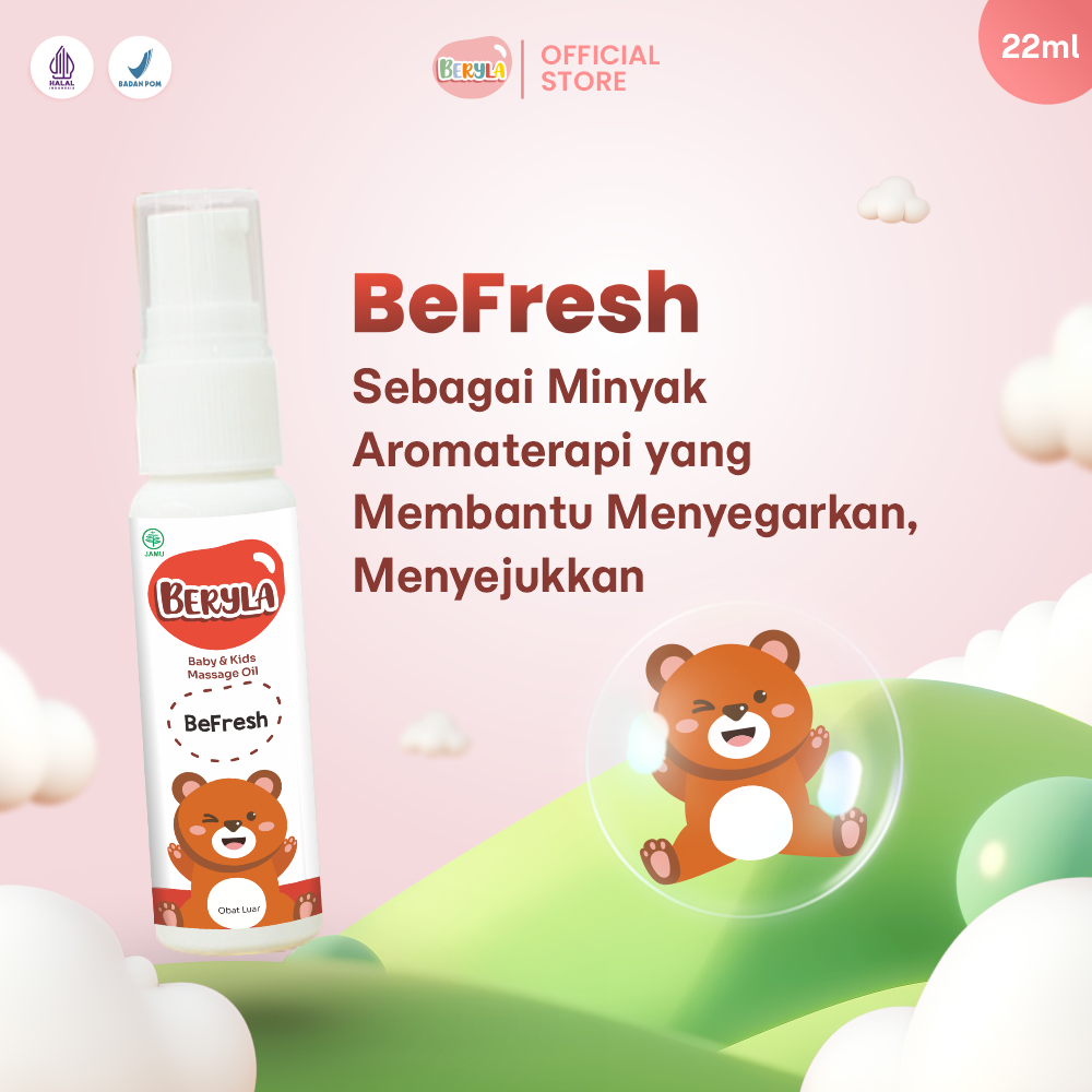 BERYLA BeFresh Soothing Massage Essential Oil Baby 22ml