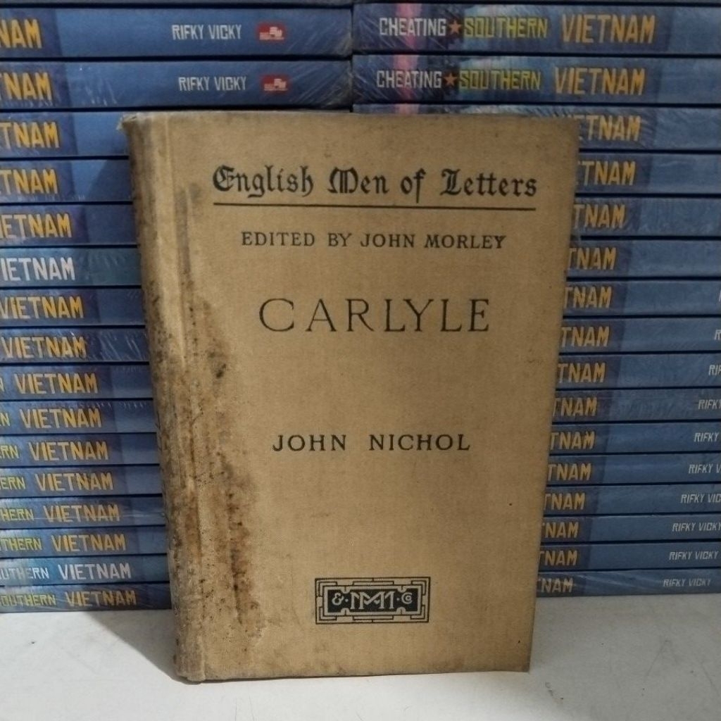 BUKU ORIGINAL - BUKU THOMAS CARLYLE BY JOHN NICHOL