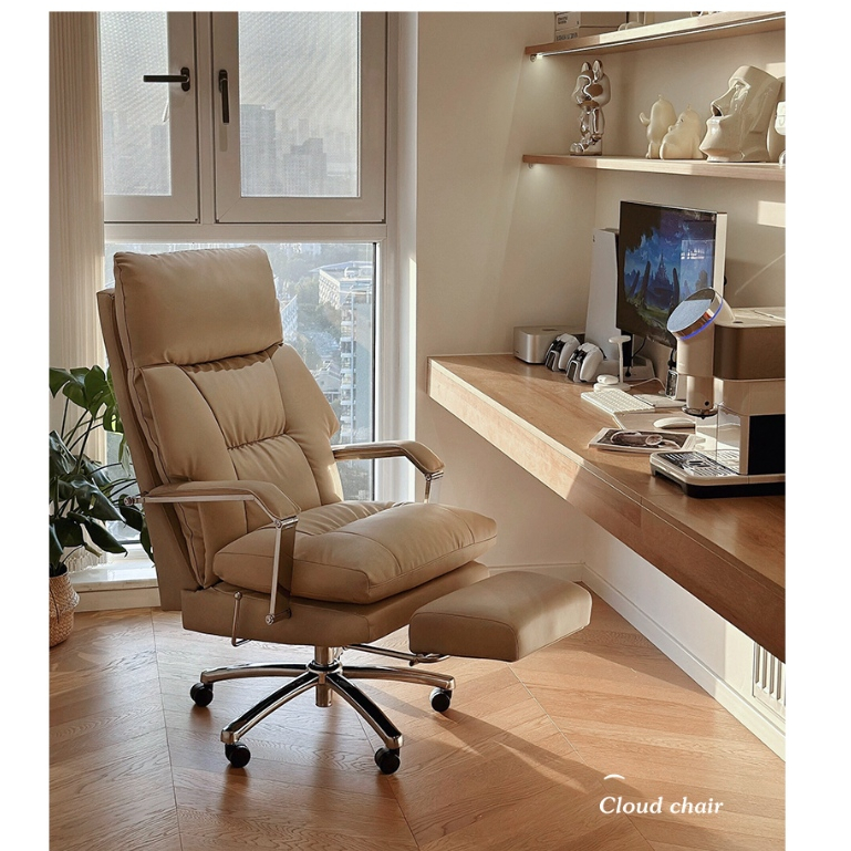 F&G Pengiriman cepat Kursi kantor senior, kursi bos kulit mewah, kursi pijat, kursi eksekutif, kursi