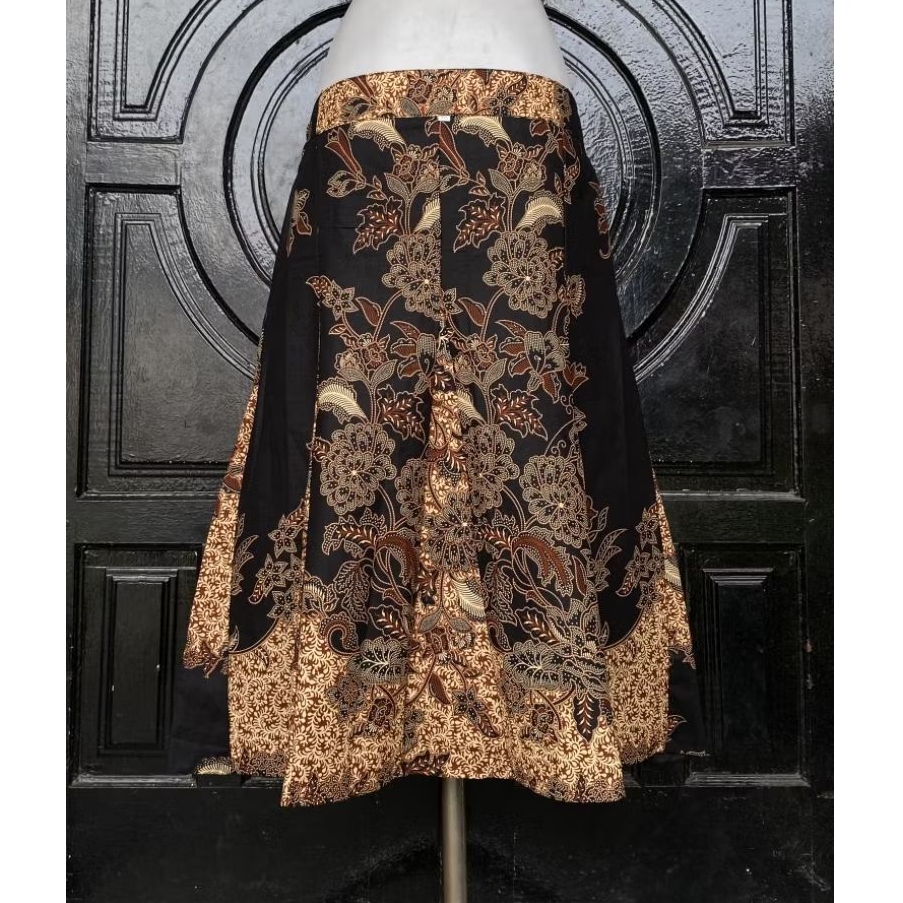 Rok Batik Kekinian pendek7/8 Model Pecah8 Bawahan Wanita terlaris