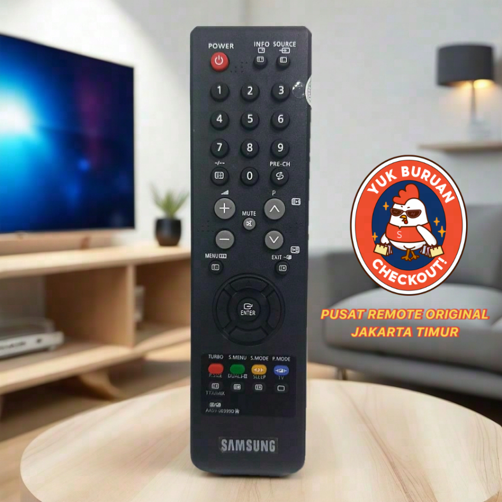 REMOTE REMOT TV SAMSUNG TABUNG SLIM FLAT SEPERTI ORIGINAL