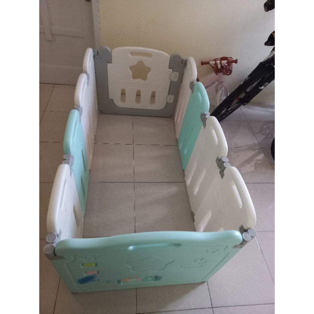 Pagar Bayi Fence Coby Haus Starlight 8+2 (PRELOVED)