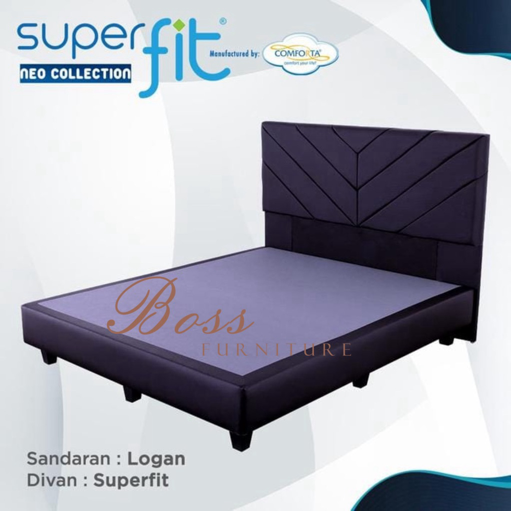 DIVAN Superfit + SANDARAN Logan Comforta uk 180x200 PROMO