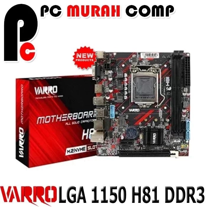 Mobo Motherboard  LGA 1150 H81 DDR3 NEW M.2 SATA NVME