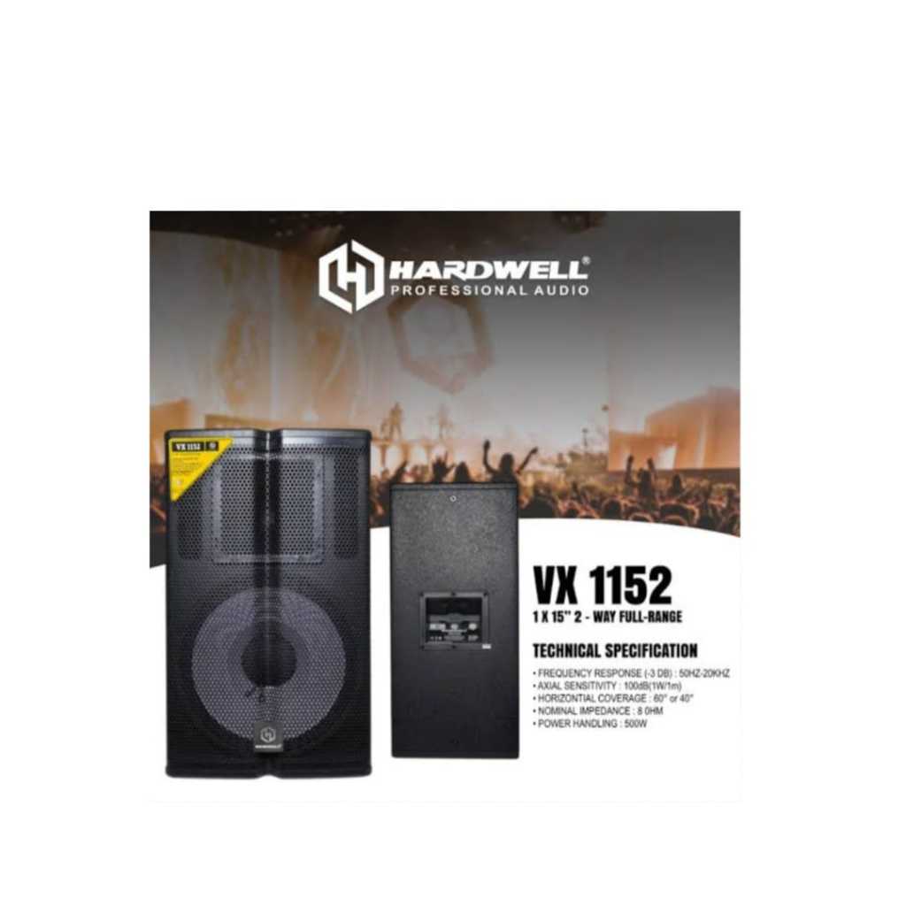 Speaker Pasif 15 Inch Hardwell VX 1152 Original Passive Speaker Hardwell