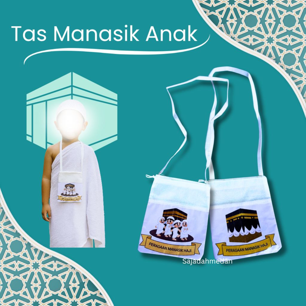 Tas Manasik Haji Umroh Anak TK SD Batu Krikil Jumroh