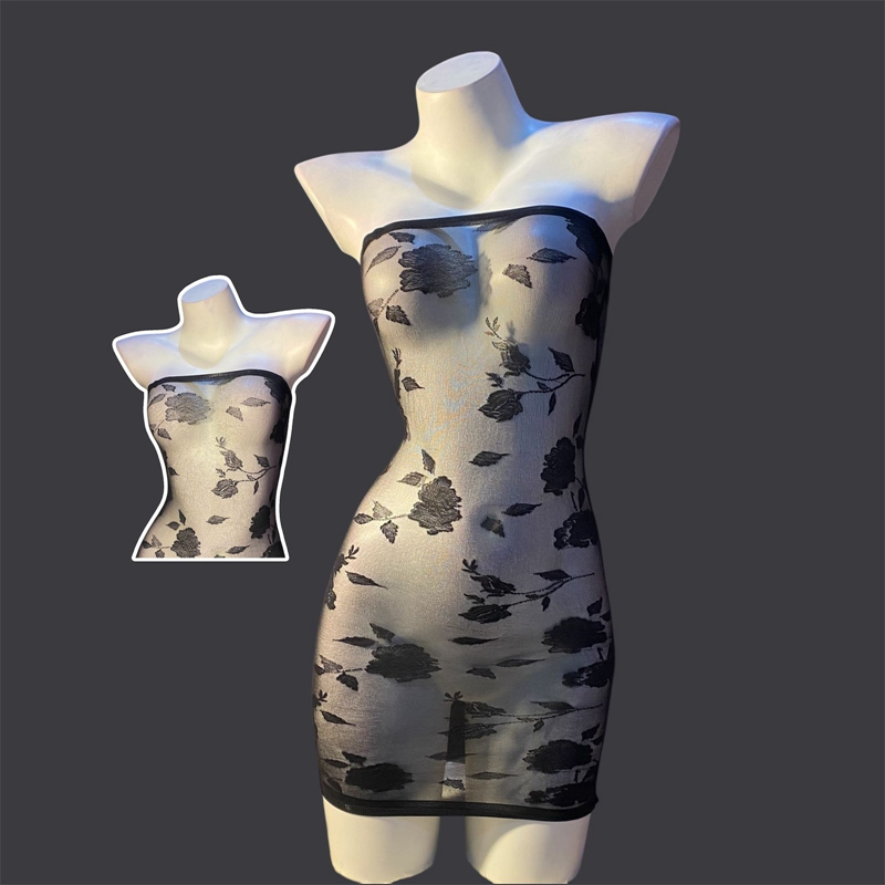 Lingerie Sexy Wanita Transparan Dress Babydoll Ketat Seksi Lingerie 3A520-